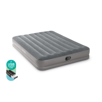 Intex dušek na naduvavanje Queen Dura-Beam Prestige Airbed W/Fastfill Usb Pump 64114